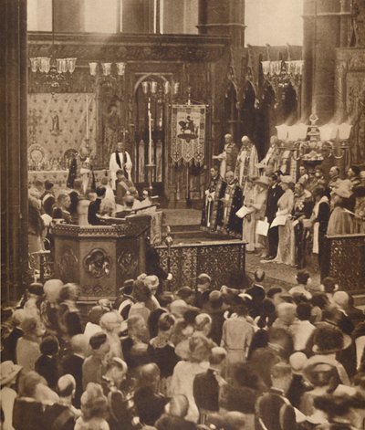 Verheiratet in der Westminster Abbey, 26. April 1923, 1937 von Unbekannt