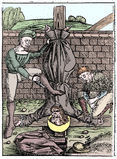 Martyrium des heiligen Petrus, Rom, ca. 64 von Unbekannt