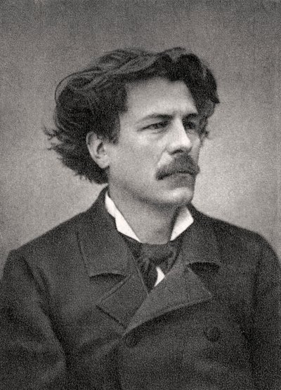Maurice Rollinat, französischer Dichter, 1888 von Unbekannt