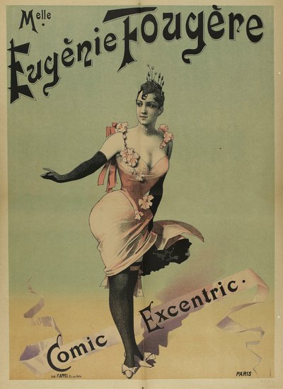 Melle Eugénie Fougère, ca. 1890 von Unbekannt