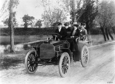 Mercedes 35 PS Automobil, 1901 von Unbekannt