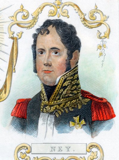 Michel Ney, französischer Soldat, um 1830 von Unbekannt