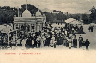 Mineralwasserquelle Nr. 4, Jessenuki, Russland, 1900er von Unbekannt