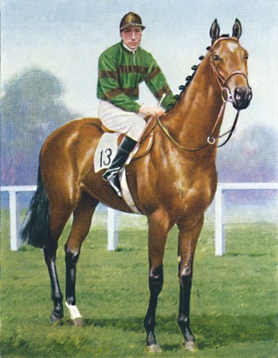 Mirza II, Jockey: H. Wragg, 1939 von Unbekannt