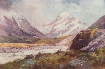 Mount Cook, Neuseeland, 1923 von Unbekannt