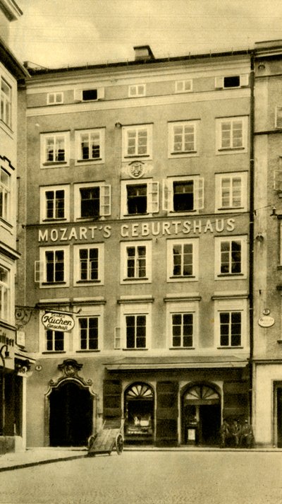Mozarts Geburtshaus, Salzburg, Österreich, ca. 1935 von Unbekannt