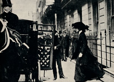 Mr. Churchill verlässt die Hochzeitsreise von Unbekannt