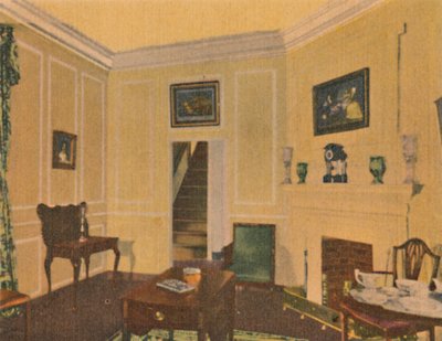 Mrs. Washingtons Wohnzimmer, 1946 von Unbekannt