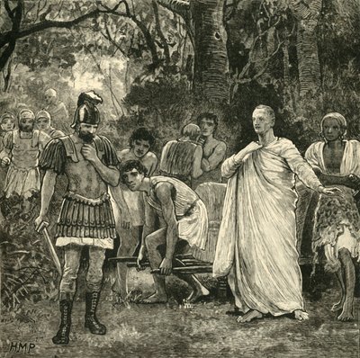 Mord an Cicero, 1890 von Unbekannt