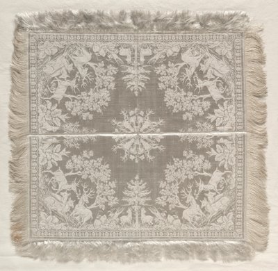 Serviette, 1867 von Unbekannt