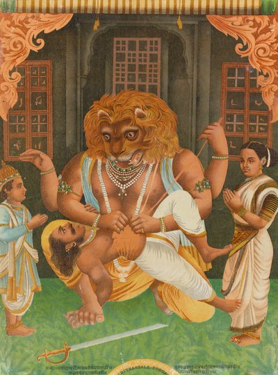 Narasimha, 1886 von Unbekannt