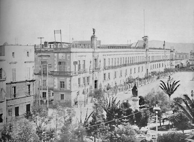 Nationalpalast, Mexiko-Stadt, ca. 1897 von Unbekannt