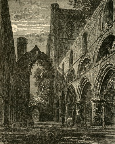 Schiff von Dunkeld Cathedral, 1898 von Unbekannt