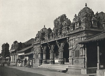 Neuer Hindutempel Pithat, Colombo, 1926 von Unbekannt