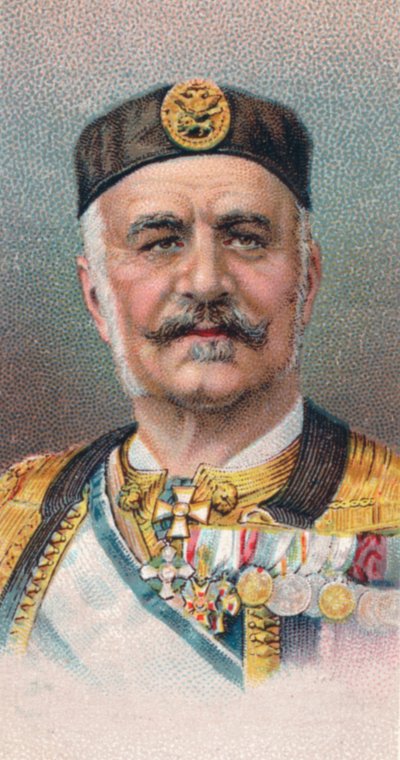 Nikolaus I. 1841-1921, König von Montenegro, 1917 von Unbekannt