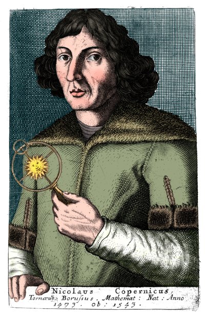 Nikolaus Kopernikus, polnischer Astronom und Mathematiker von Unbekannt