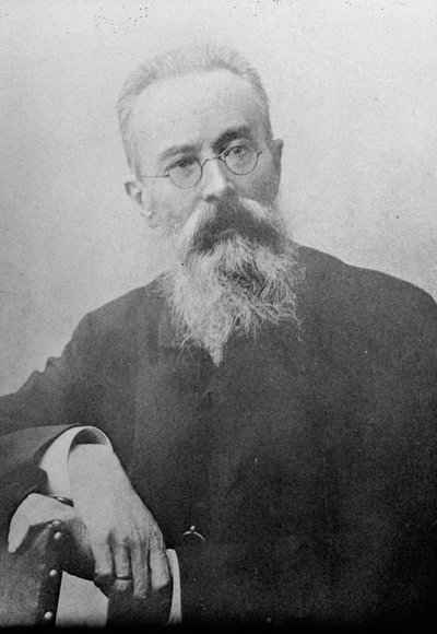 Nikolai Rimski-Korsakow, russischer Komponist, 1890er von Unbekannt