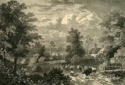 Notting Hill im Jahr 1750, ca. 1876 von Unbekannt