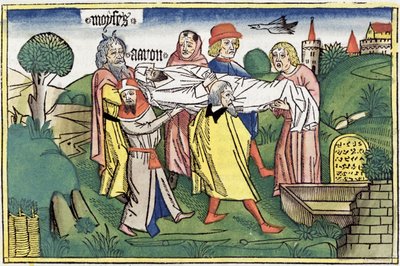 Numeri 20:22-29: Der Tod Aarons von Unbekannt