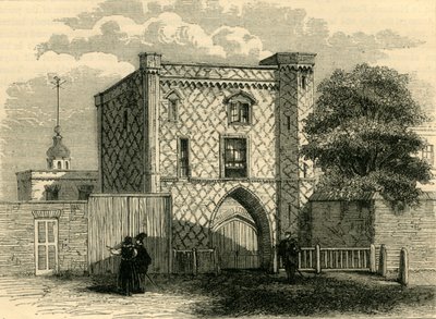 Altes Tor in Stepney, ca. 1872 von Unbekannt