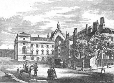 Old Palace Yard, 1796, 1897 von Unbekannt