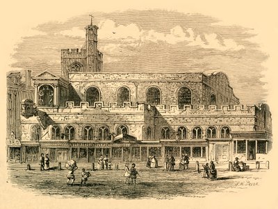 Alte St. Dunstans Kirche, 1814, 1897 von Unbekannt