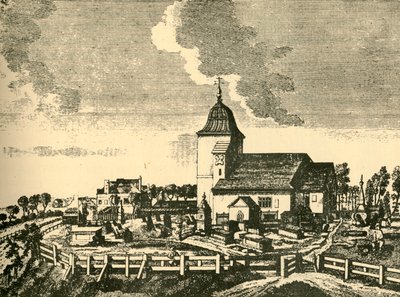 Alter St. Pancras Kirchhof, c. 1780, 1925 von Unbekannt