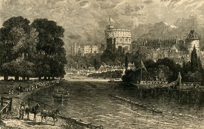 Altes Windsor Der vierte Juni, 1881 von Unbekannt