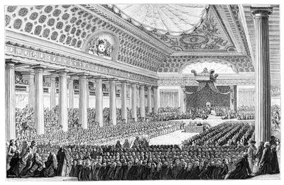 Eröffnung der Generalstände, Versailles, 1789, 1885 von Unbekannt
