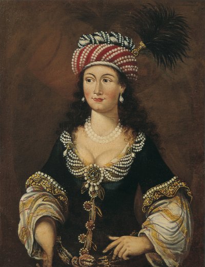 Orientalische Frau, ca. 1681-1682 von Unbekannt