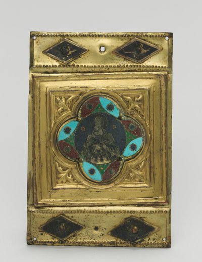 Ornamentale Plakette, um 1380-1400 von Unbekannt