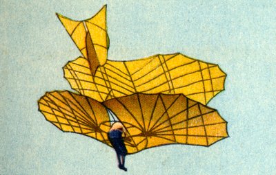 Otto Lilienthals Gleiter, 1890er, 1932 von Unbekannt