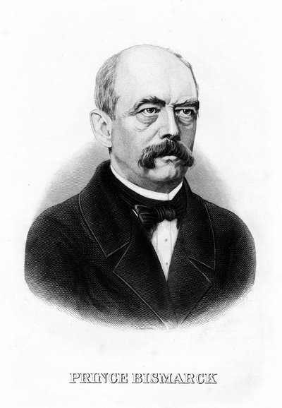 Otto von Bismarck, deutscher Staatsmann, 19. Jahrhundert von Unbekannt