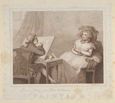 Gemälde, 1784 von Unbekannt