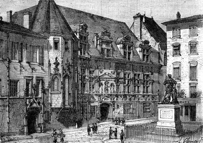 Justizpalast von Grenoble, Frankreich, 1882-1884 von Unbekannt