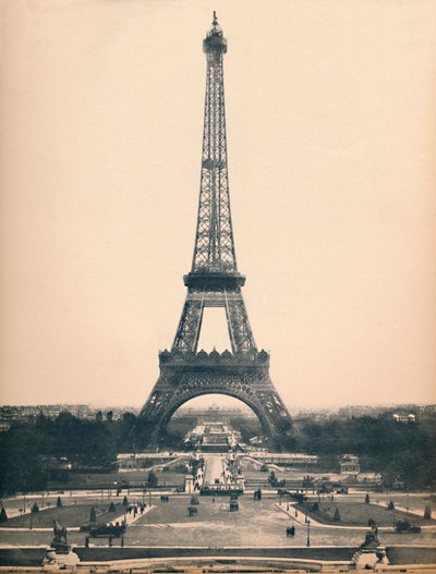 Paris - Der Eiffelturm, ca. 1910 von Unbekannt