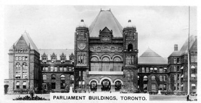Parlamentsgebäude, Toronto, Ontario, Kanada, ca. 1920er von Unbekannt