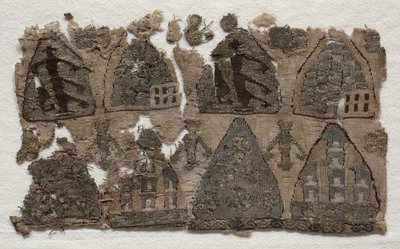Teil einer Reliquientasche, 1250-1299 von Unbekannt