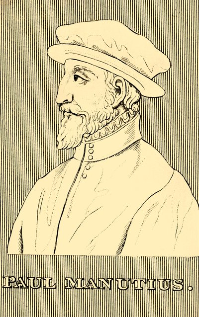 Paul Manutius, 1512-1574, 1830 von Unbekannt