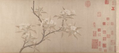 Birnenblüten, ca. 1280 von Unbekannt