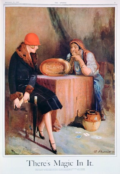 Pears Seifenwerbung, 1925 von Unbekannt