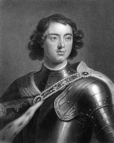 Peter der Große, Zar von Russland von Unbekannt