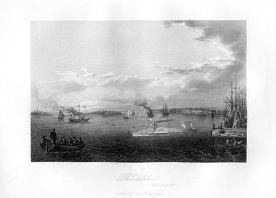 Philadelphia, 1855 von Unbekannt