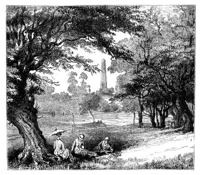 Phoenix Park, Dublin, 1888 von Unbekannt