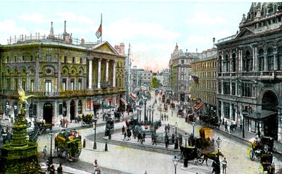 Piccadilly Circus, London, 20. Jahrhundert von Unbekannt