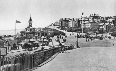 Pier Approach, Blick nach Westen, Bournemouth, Dorset, um 1910er von Unbekannt