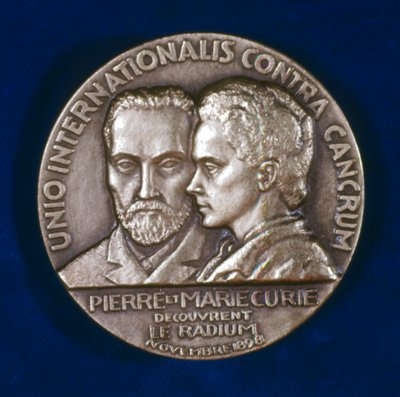 Pierre und Marie Curie, französische Wissenschaftler von Unbekannt