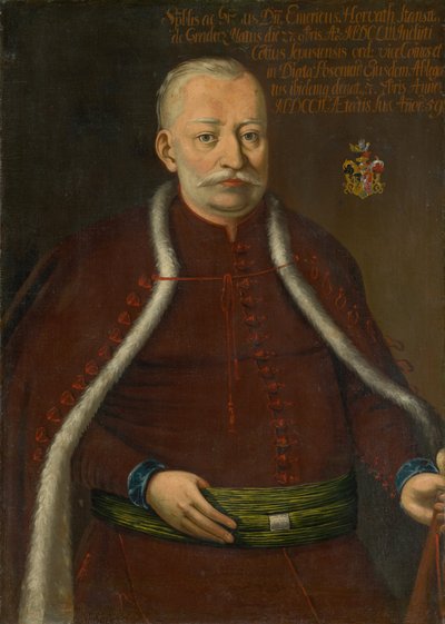 Porträt von Imrich Horváth-Stansith von Unbekannt