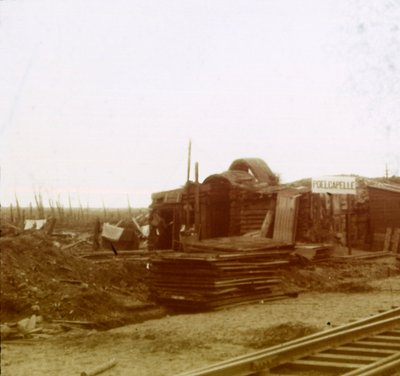 Poelcapelle, Flandern, Belgien, ca. 1914-1918 von Unbekannt