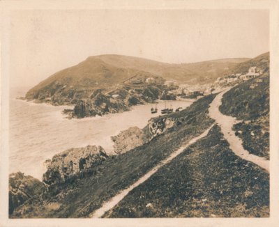 Polperro vom Aussichtspunkt, 1927 von Unbekannt